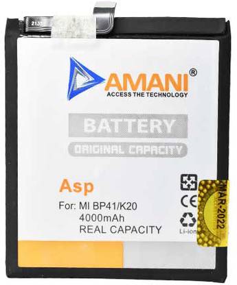 amani Mobile Battery For  Mi K20 / Mi 9T (BP41)