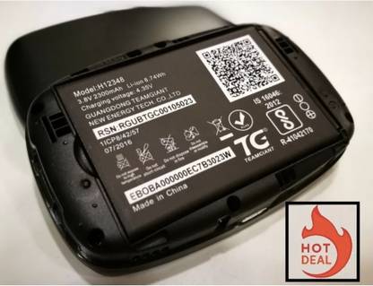 VEHUB Mobile Battery For  Jio H12348 Reliance WiFi Router II M2 II M2S II Hotspot-2300mAh