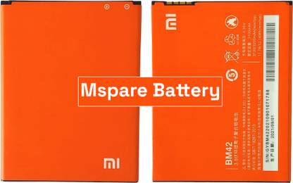 Mspare Mobile Battery For  Xiaomi redmi Note | Model BM42 {3200mAH}