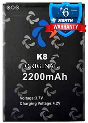 THE BATTERY STORE Mobile Battery For  Ikall K8 Original Battery K8 With 6 Months Warranty and High Capacity Battery Backup