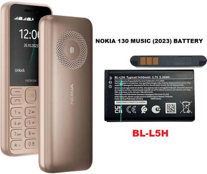 BKN Mobile Battery For  NOKIA QC PASSED Battery For NOKIA 130 MUSIC BL-L5H – 1450mAh