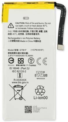 MR Power Mobile Battery For  Original HTC Google Pixel 5 XL 5XL GTB1F (4000mAh) 30 Days Replacement Warranty