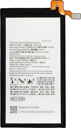 Safa Mobile Battery For BlackBerry Key 2 - 3500MAh