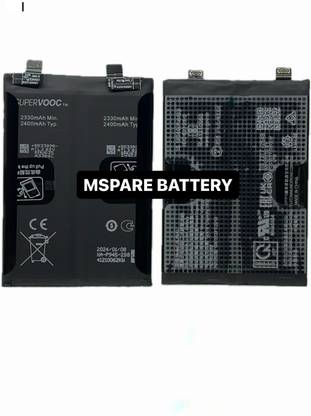 Mspare Mobile Battery For  Supervooc OnePlus 10T | Model BLP945 {2400mAH}