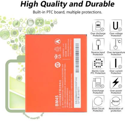 MR Power Mobile Battery For  Original Xiaomi Mi Redmi Note 2 with 3 Months Warranty