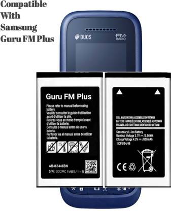 NetTorn Mobile Battery For  Samsung Guru FM Plus / 800mAh(Premium Quality)