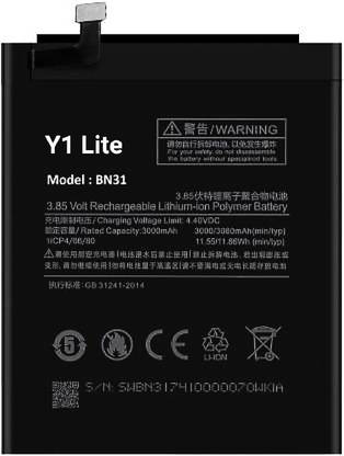 NetTorn Mobile Battery For  Xiaomi Redmi Y1 Lite/3000mAh