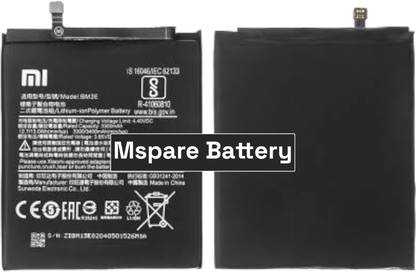 Mspare Mobile Battery For  Xiaomi Mi 8 | Model BM3E {3400mAH}