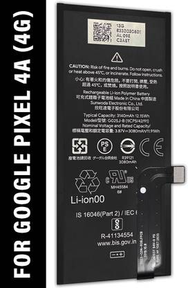 SUFO Mobile Battery For  Google Pixel 4A 4G - 3140MAH