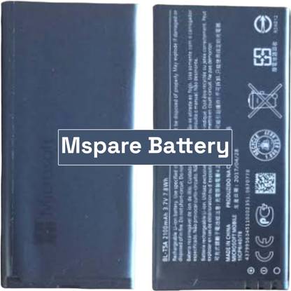 Mspare Mobile Battery For  Microsoft Lumia 550 | Model BL-T5A {2100mAH}