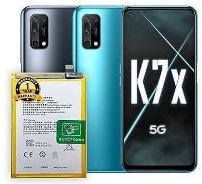 ZQTCIPRINO Mobile Battery For  Oppo Orignal battery for Oppo K7x 5G Model BLP843 with 1 Year Warranty