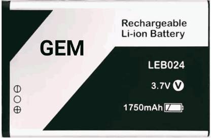 VEHUB Mobile Battery For  Compatible Lava GEM/1750mAh