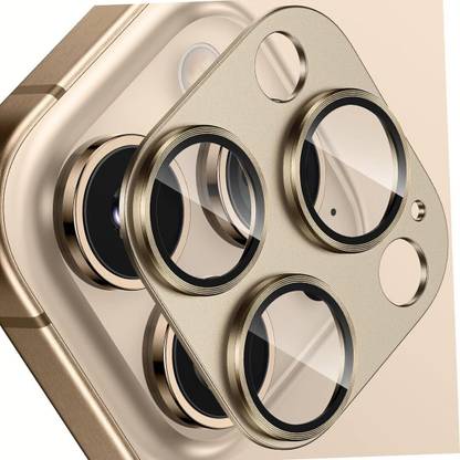 SCRENZO Back Camera Lens Ring Guard Protector for iPhone 16 Pro/ iPhone 16 Pro Max, 9H Camera Ring For iPhone 16 Pro/ 16 Pro Max