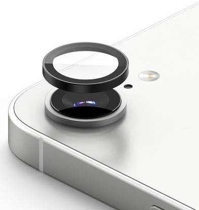 LIKEDESIGN Back Camera Lens Glass Protector, Camera Lens Ring Guard Protector for iPhone 16e