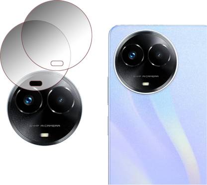 EJZATEX Back Camera Lens Glass Protector for Realme 11x 5G, BACK CAMERA LENS