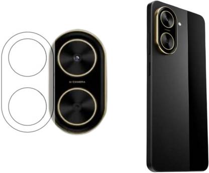 ISAAK Back Camera Lens Glass Protector for Poco C71