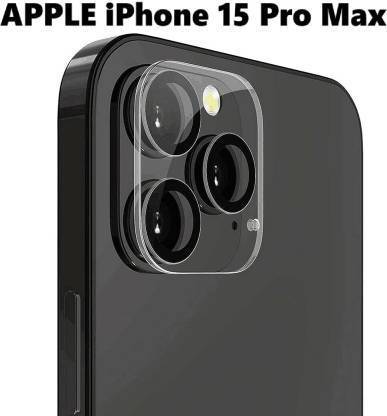 BAlpha Back Camera Lens Ring Guard Protector, Camera Lens Glass Protector for APPLE iPhone 15 Pro Max, iPhone 15 Pro Max (CAMERA LENS)