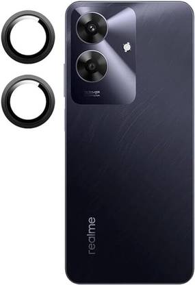 KHR Back Camera Lens Ring Guard Protector, Camera Lens Glass Protector for Realme C61 Alloy Ring, Edge to Edge Coverage and Easy Installation