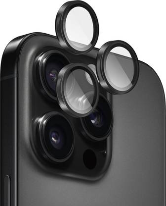 GRIPP Back Camera Lens Ring Guard Protector for Apple iPhone 16 Pro | iPhone 16 Pro Max (Black)