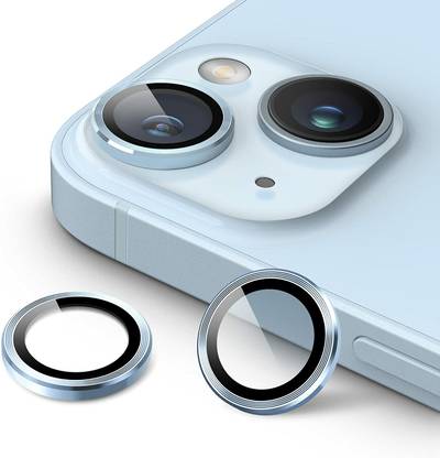 AEHUB Back Camera Lens Glass Protector for iPhone 14 (Blue)