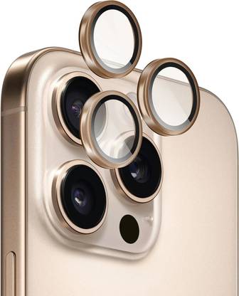 GRIPP Back Camera Lens Ring Guard Protector for Apple iPhone 16 Pro | iPhone 16 Pro Max (Gold)