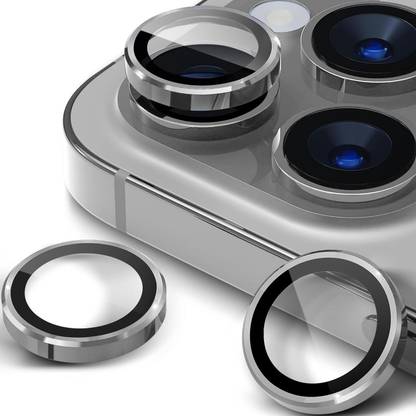 GRIPP Back Camera Lens Ring Guard Protector for Apple iPhone 15 Pro | iPhone 15 Pro Max (Silver)