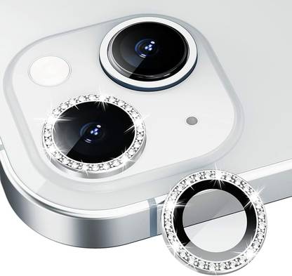 VOSKI Back Camera Lens Ring Guard Protector for Apple iPhone 14 Plus