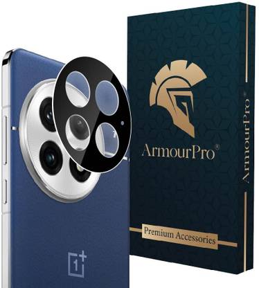 ArmourPro Back Camera Lens Glass Protector for OnePlus 13, Black Camera Lens