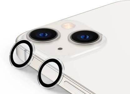 VOSKI Back Camera Lens Ring Guard Protector for iPhone 13 Camera Lens Protector Aluminum Alloy Anti Scratch Full Fit Ring