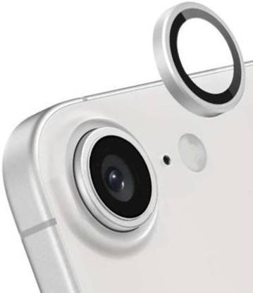 A3sprime Back Camera Lens Ring Guard Protector for Apple iPhone 16e, Color - Silver