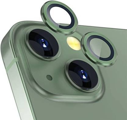 Pratibha Back Camera Lens Glass Protector, Camera Lens Ring Guard Protector for iPhone 13 Mini