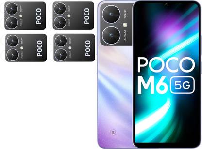ISAAK Back Camera Lens Glass Protector for Poco M6 5G