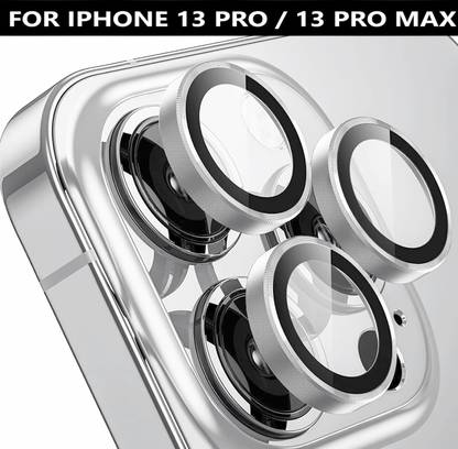 PUNAK Back Camera Lens Ring Guard Protector, Camera Lens Glass Protector for Apple iPhone 13 Pro, Apple iPhone 13 Pro Max