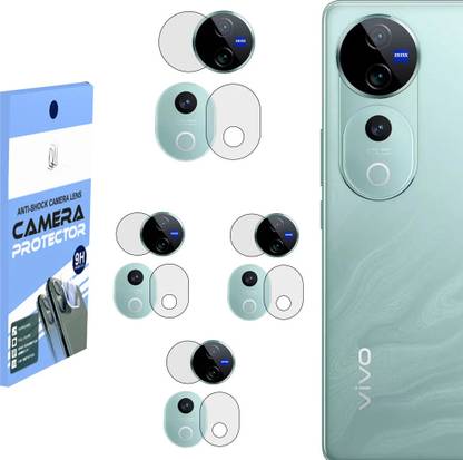 SHIVATRIX Back Camera Lens Glass Protector for VIVO V40 PRO 5G, [Unbreakable Flexible Polycarbonate Material]