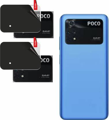 JSGROWITTECH Back Camera Lens Glass Protector for Poco M4 Pro 4G