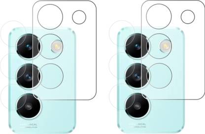 KANCHA Back Camera Lens Glass Protector for Vivo T3 5G, T3 5G, Vivo Y200e 5G, Y200e 5G, Vivo T3, Vivo y200e
