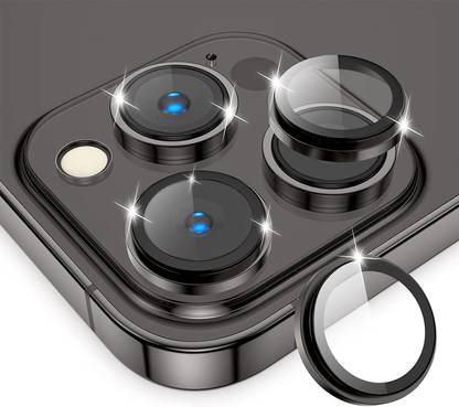 CASENED Back Camera Lens Ring Guard Protector for Apple iPhone 14 Pro, iPhone 14 Pro Max