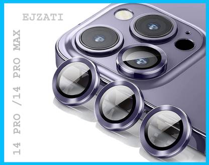 EJZATI Back Camera Lens Ring Guard Protector for APPLE IPHONE 14 PRO /14 pro MAX ( PURPLE)