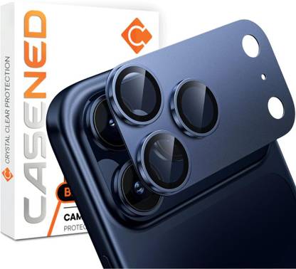 CASENED Back Camera Lens Ring Guard Protector for Apple iPhone 17 Pro Max