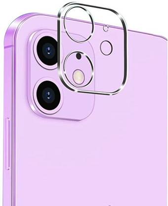 Pratibha Back Camera Lens Glass Protector, Camera Lens Ring Guard Protector for iPhone 12