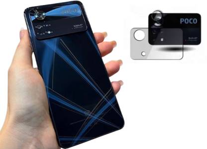 JSGROWITTECH Back Camera Lens Glass Protector for Poco X4 Pro 5G