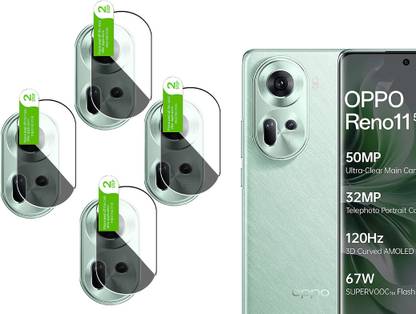 DAFFIN Back Camera Lens Glass Protector for OPPO Reno 11 5G