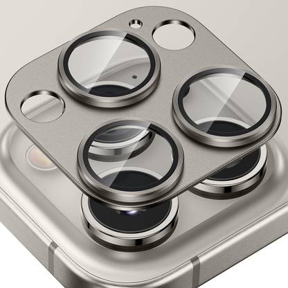 Girind Back Camera Lens Glass Protector for Apple iPhone 16 Pro