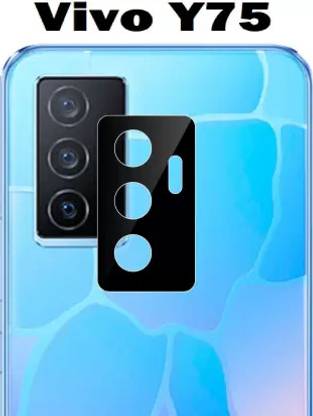 pompeo Back Camera Lens Glass Protector, Camera Lens Ring Guard Protector for Camera Lens Protector for Vivo Y75, 9H Camera Lens Glass Protector
