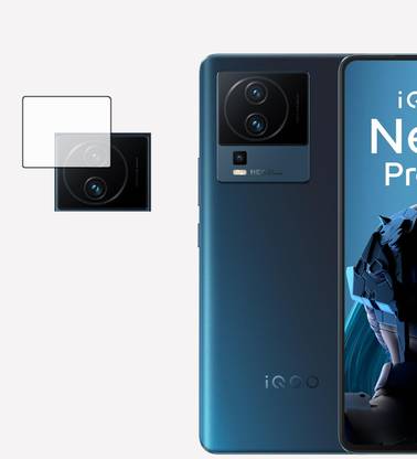 EJZATEX Back Camera Lens Glass Protector for IQOO NEO 7 5G, BACK CAMERA LENS PROTECTOR