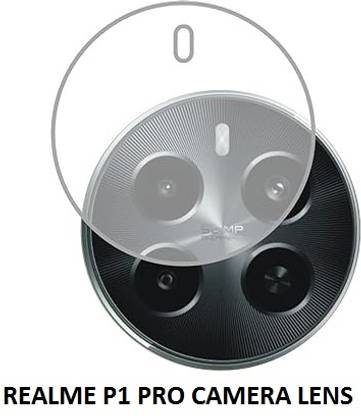 RUNEECH Back Camera Lens Glass Protector, Camera Lens Ring Guard Protector for Realme P1 Pro 5G,Anti-Scratch Protective Carmera Lens Protector, P1 Pro