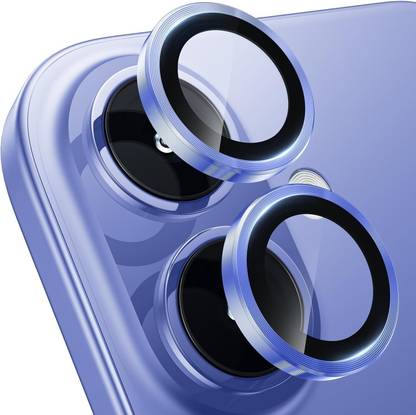 Girind Back Camera Lens Glass Protector for Apple iPhone 16 Plus