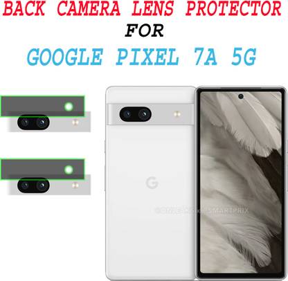 ejzatex Back Camera Lens Glass Protector for GOOGLE PIXEL 7A 5G