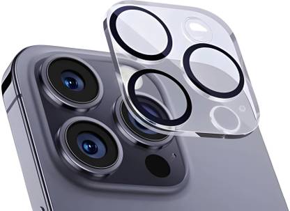 BAlpha Back Camera Lens Glass Protector, Camera Lens Ring Guard Protector for APPLE iPhone 15 Pro, iPhone 15 Pro (CAMERA LENS)