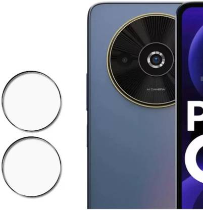 DB Back Camera Lens Glass Protector for POCO C61 CAMERA LENS ( PACK OF 2)